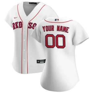 Boston red sox nike womens home replica custom jersey White