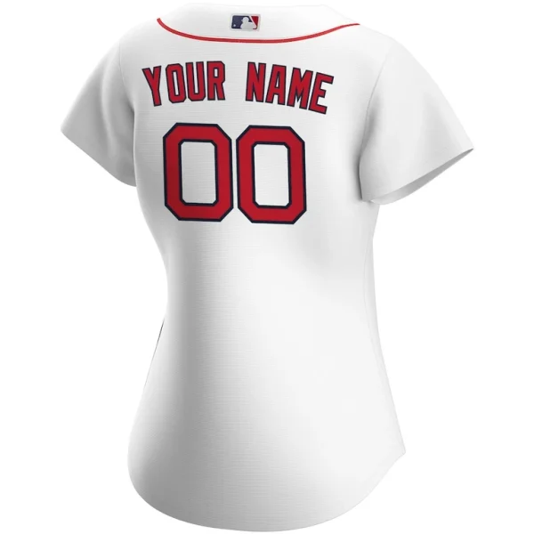 Boston red sox nike womens home replica custom jersey White L