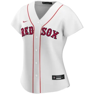 Boston red sox nike womens home replica custom jersey White M
