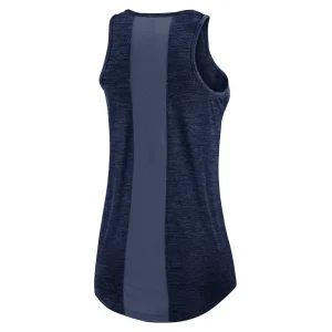 Boston red sox nike womens logo fade high neck performance tank top Navy M
