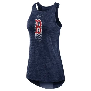 Boston red sox nike womens logo fade high neck performance tank top Navy S