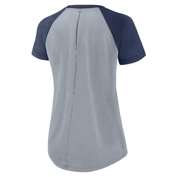 Boston red sox nike womens summer breeze raglan fashion t shirt Heather gray M