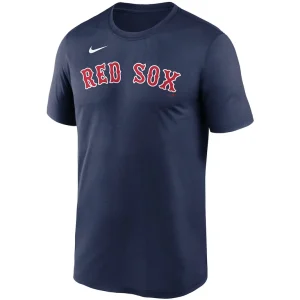 Boston red sox nike wordmark legend performance t shirt Navy M