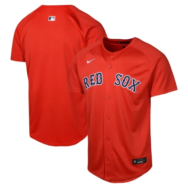Boston red sox nike youth alternate limited jersey Red