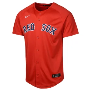Boston red sox nike youth alternate limited jersey Red Yth M