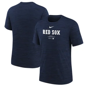 Boston red sox nike youth authentic collection practice performance t shirt Navy
