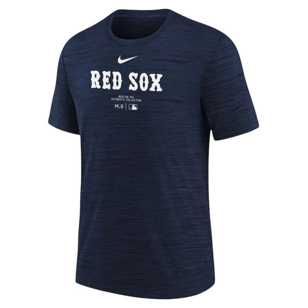 Boston red sox nike youth authentic collection practice performance t shirt Navy Yth M