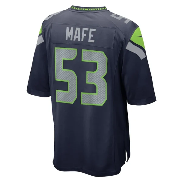 Boye mafe seattle seahawks nike game jersey College navy L