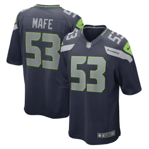 Boye mafe seattle seahawks nike game player jersey College navy