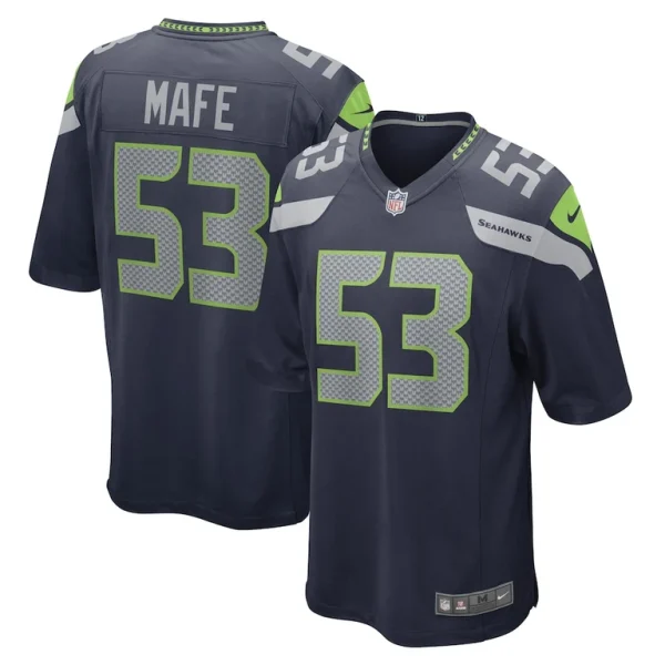 Boye mafe seattle seahawks nike game player jersey College navy