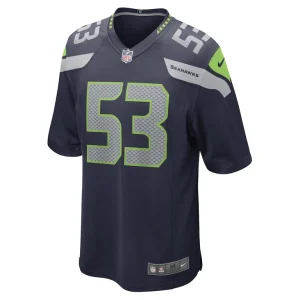 Boye mafe seattle seahawks nike game player jersey College navy M
