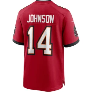 Brad johnson tampa bay buccaneers nike game retired player jersey Red L