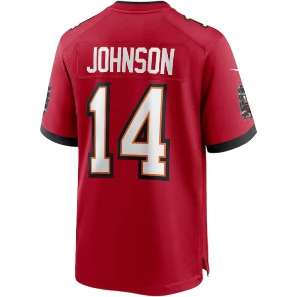 Brad johnson tampa bay buccaneers nike game retired player jersey Red L