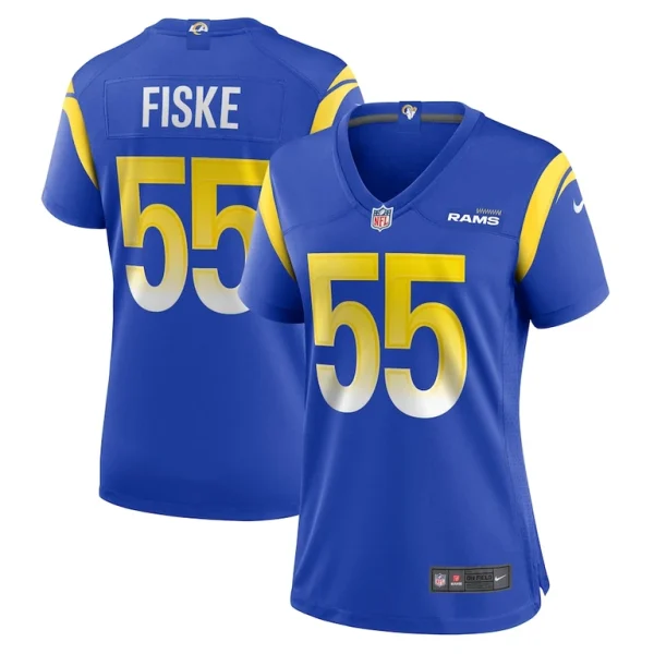 Braden fiske los angeles rams nike womens game jersey Royal