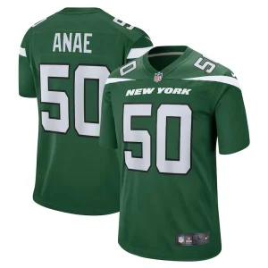 Bradlee anae new york jets nike game player jersey Gotham green