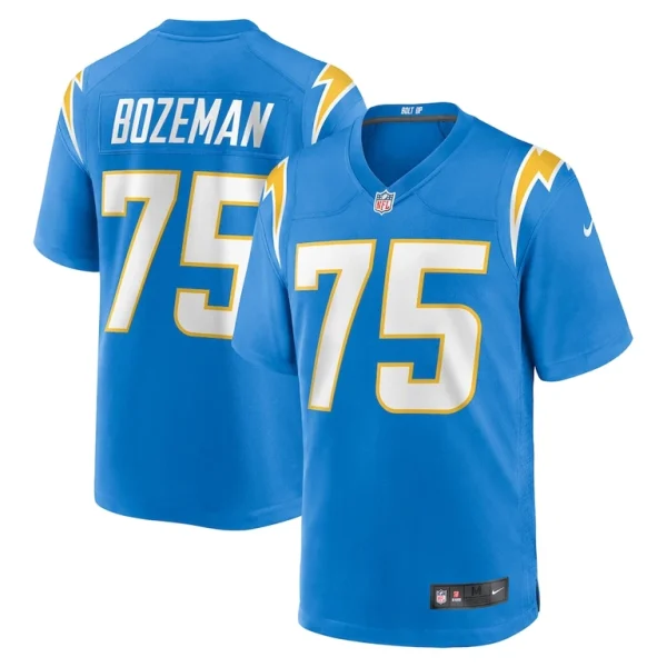 Bradley bozeman los angeles chargers nike game jersey Powder blue