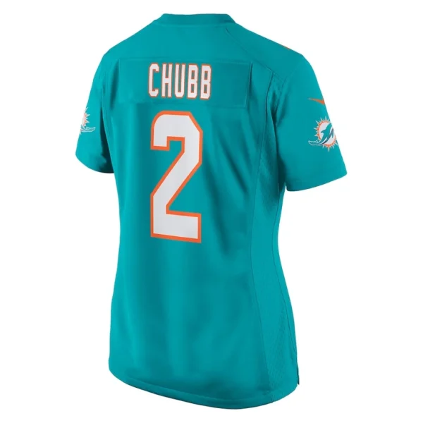 Bradley chubb miami dolphins nike womens game player jersey Aqua L