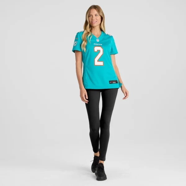 Bradley chubb miami dolphins nike womens game player jersey Aqua XL