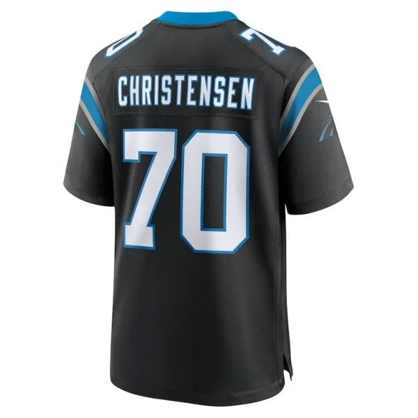 Brady christensen carolina panthers nike team game jersey Black L