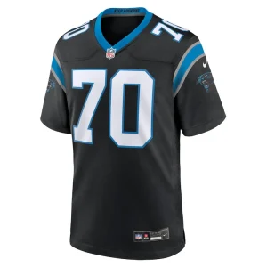 Brady christensen carolina panthers nike team game jersey Black M