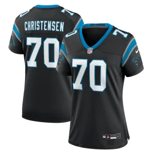 Brady christensen carolina panthers nike womens team game jersey Black