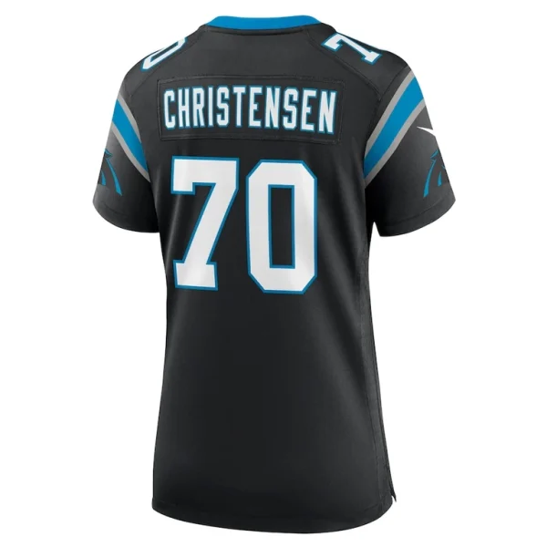 Brady christensen carolina panthers nike womens team game jersey Black L