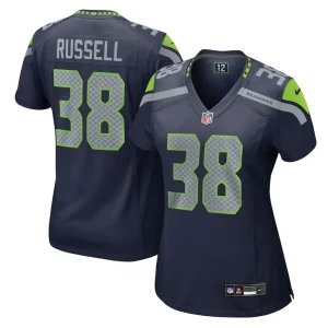 Brady russell seattle seahawks nike womens team game jersey College navy