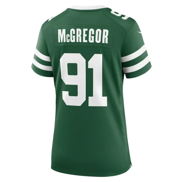 Braiden mcgregor new york jets nike womens team game jersey Legacy green L