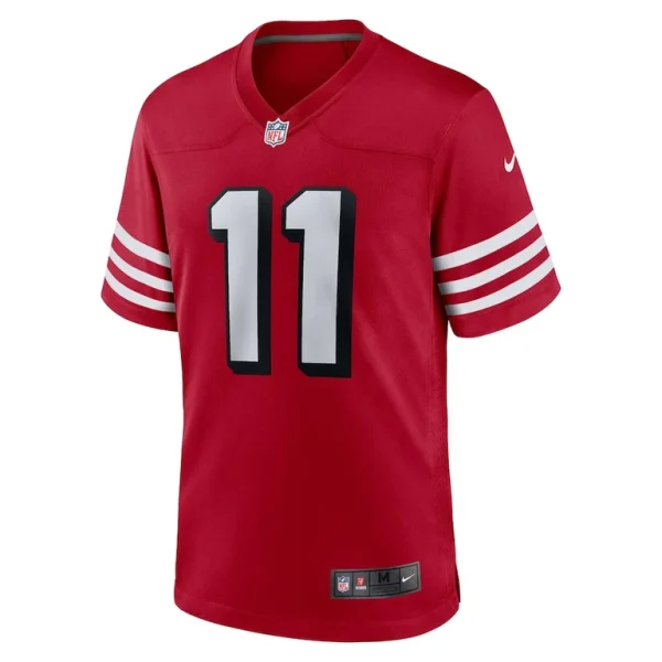 Brandon aiyuk san francisco 49ers nike alternate game jersey Scarlet M