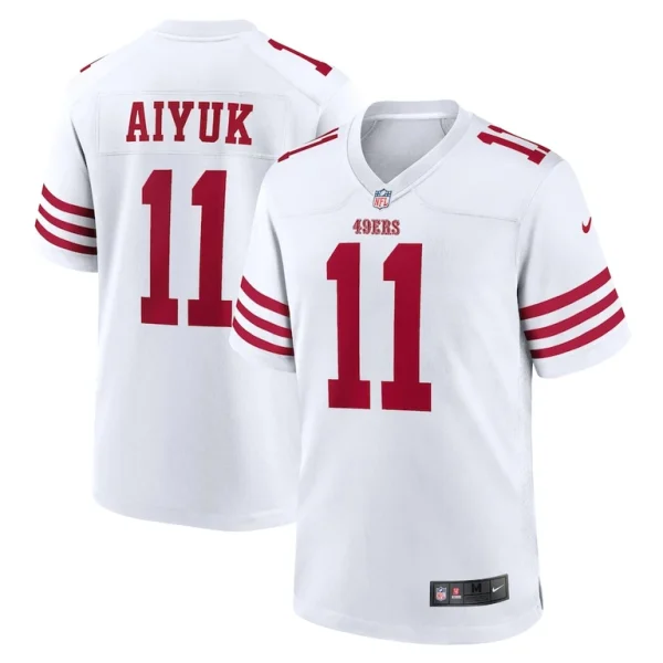 Brandon aiyuk san francisco 49ers nike player game jersey White
