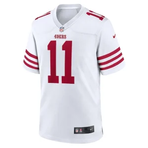 Brandon aiyuk san francisco 49ers nike player game jersey White M