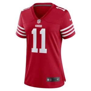 Brandon aiyuk san francisco 49ers nike womens game player jersey Scarlet M