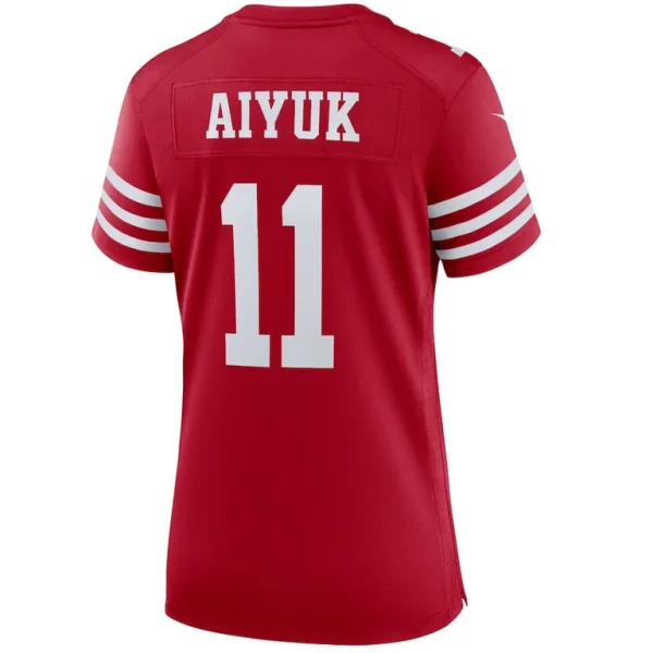 Brandon aiyuk san francisco 49ers nike womens player jersey Scarlet L