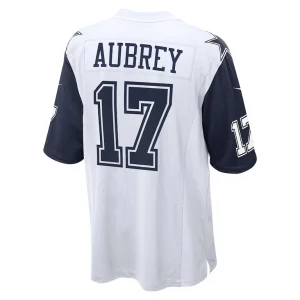 Brandon aubrey dallas cowboys nike alternate game jersey White L
