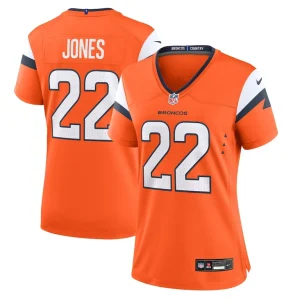 Brandon jones denver broncos nike womens team game jersey Orange