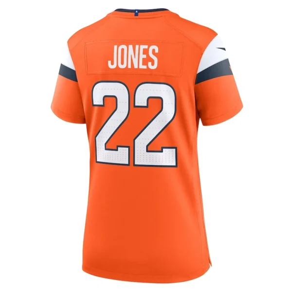 Brandon jones denver broncos nike womens team game jersey Orange L