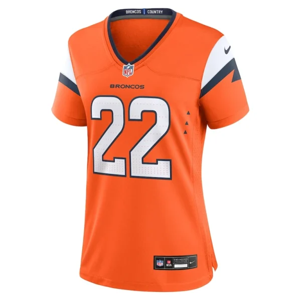 Brandon jones denver broncos nike womens team game jersey Orange M