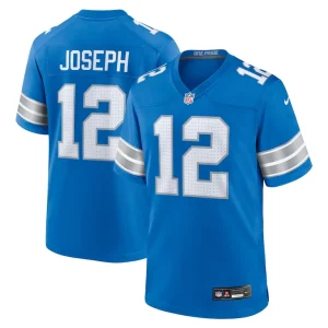 Brandon joseph detroit lions nike team game jersey Blue