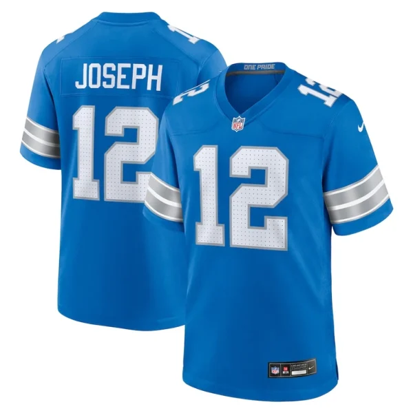 Brandon joseph detroit lions nike team game jersey Blue