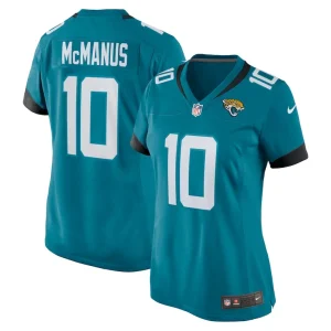 Brandon mcmanus jacksonville jaguars nike womens team game jersey Teal
