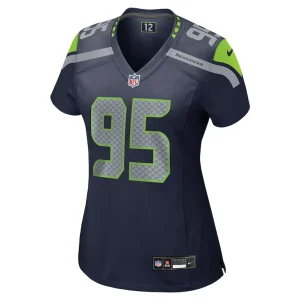 Brandon pili seattle seahawks nike womens team game jersey College navy M