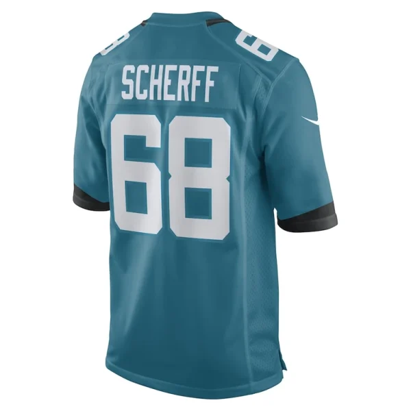 Brandon scherff jacksonville jaguars nike game player jersey Teal L