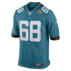 Brandon scherff jacksonville jaguars nike game player jersey Teal M