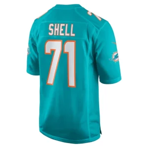 Brandon shell miami dolphins nike home game player jersey Aqua L