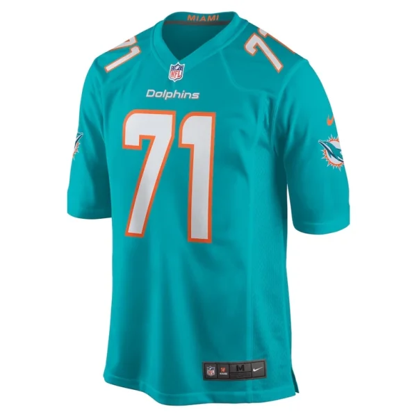Brandon shell miami dolphins nike home game player jersey Aqua M