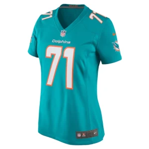 Brandon shell miami dolphins nike womens home game player jersey Aqua M
