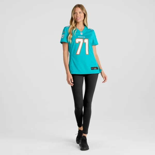 Brandon shell miami dolphins nike womens home game player jersey Aqua XL