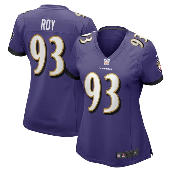Bravvion roy baltimore ravens nike womens game jersey Purple