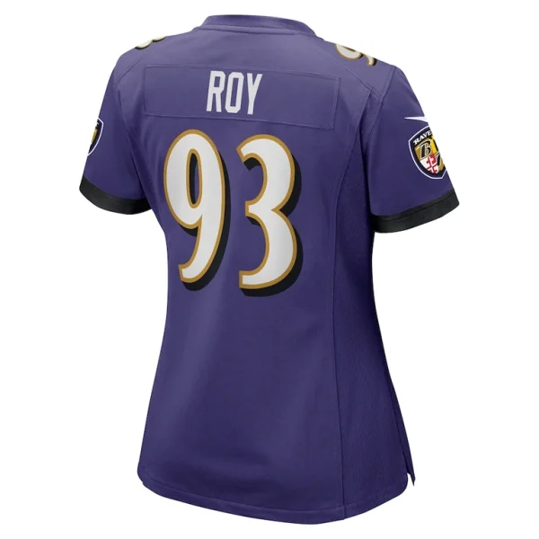 Bravvion roy baltimore ravens nike womens game jersey Purple L