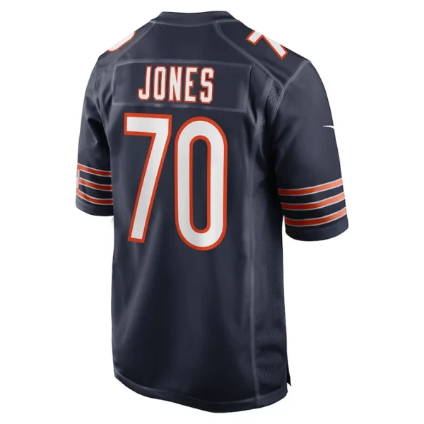 Braxton jones chicago bears nike game player jersey Navy L